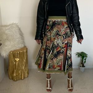 Floral Printed Skirt